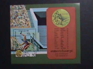​LAOS-1984 SC#528 OLYMPIC GAME-LOS ANGELES- PRICE WINNERS MNH-S/S-VERY FINE