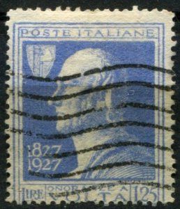 Italy Sc#191 Used, 1.25L cblt, Alessandro Volta (1927)