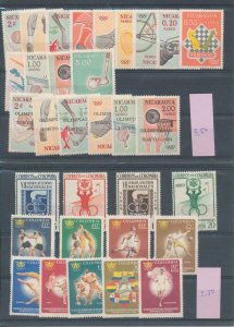 Nicaragua SPORT Colombia Russia Hungary Mongolia Paraguay MNH EP1206