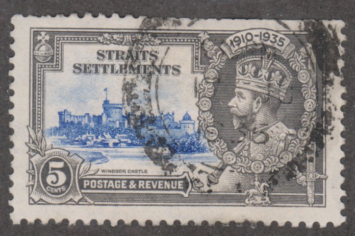 Straits Settlements 213 Silver Jubilee Issue 1935