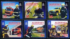 Alderney #239-244  Set of 6 MNH
