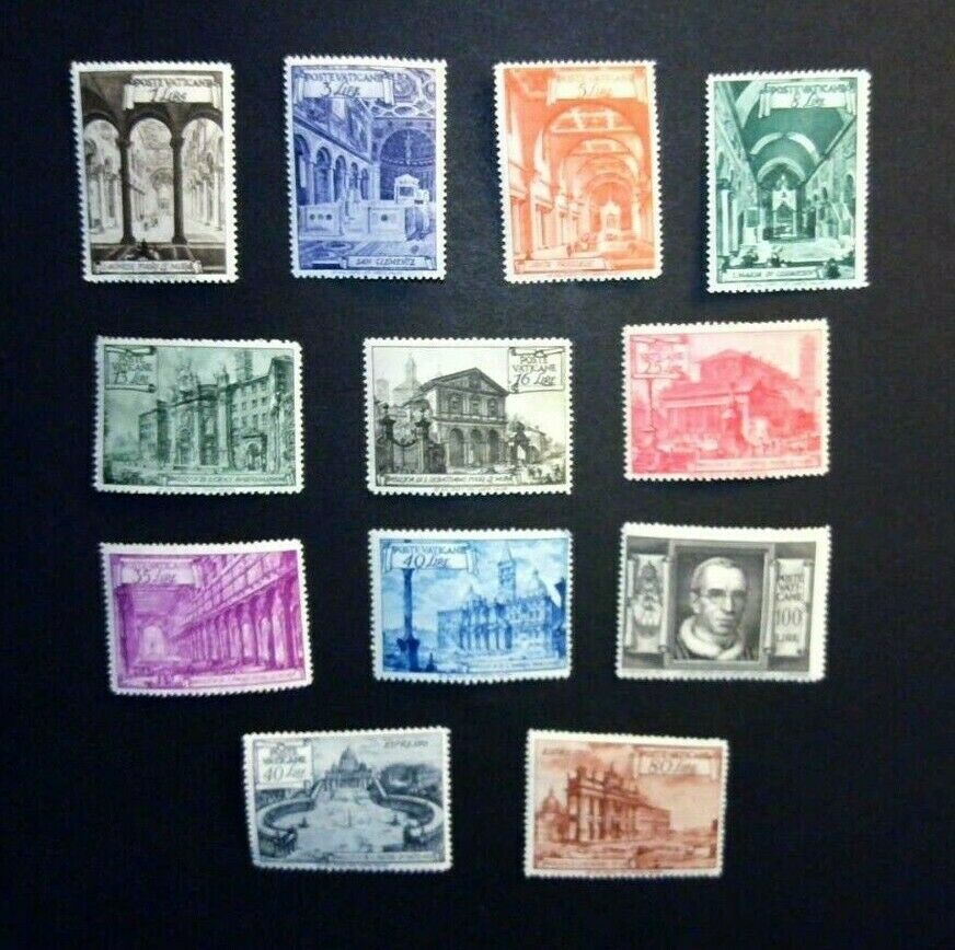 1983 Vatican Art Block 7 Stamp Collection – Complete Issue, Unmounted Mint/Never Hinged (MNH), For Philatelists