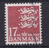 Denmark  #719   used  1984   smale state seal   17k