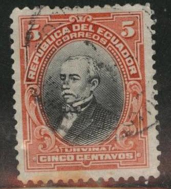 ECUADOR Scott 206 used  from 1911-28 President set