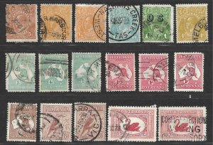 Doyle's_Stamps: Used Early Australian Lot/Mixture