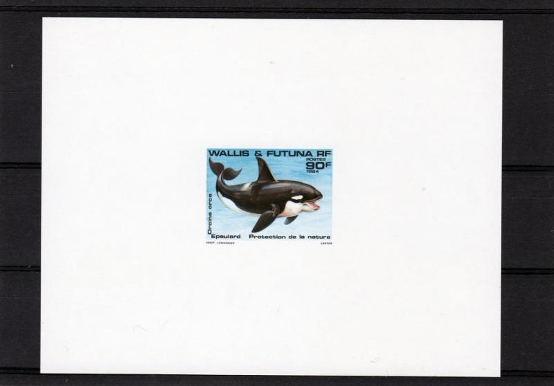 Wallis & Futuna 1984 Whale-Nature Protec.Deluxe S/S  Sc#317 