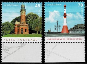 Germany Sc.#2978-9 MNH Lighthouses