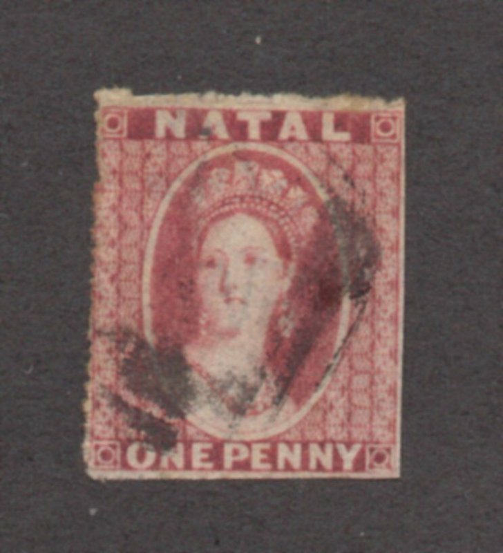 Natal - SG# 15 Used / watermark small star       -        Lot 1021065