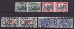 South Africa-Sc#B5-8- id9-unused NH Semi-postal set-1938-