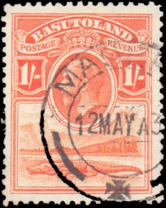 Basutoland #7, Incomplete Set, 1933, Used