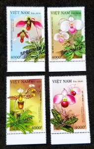 *FREE SHIP Vietnam Orchids 2023 Flower Flora Plant (stamp) MNH *SPECIMEN