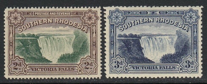 Southern Rhodesia, Sc 31-32 (SG 29-30), MHR