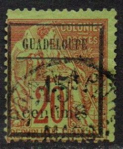 Guadeloupe Sc #4 Used