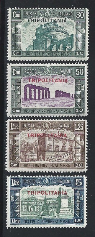 1930 TRIPOLITANIA, n. 69/72 4 MNH values**