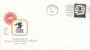 #1396 AZ, Tucson 7-1-71 USPS FDC