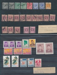 Asia Malaya States Singapore Used Mixture UK2208