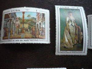 Stamps - Cuba - Scott# 1640-1646 - Mint Hinged Set of 7 Stamps