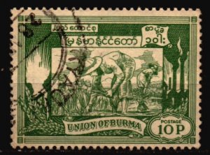Burma Used Scott 143