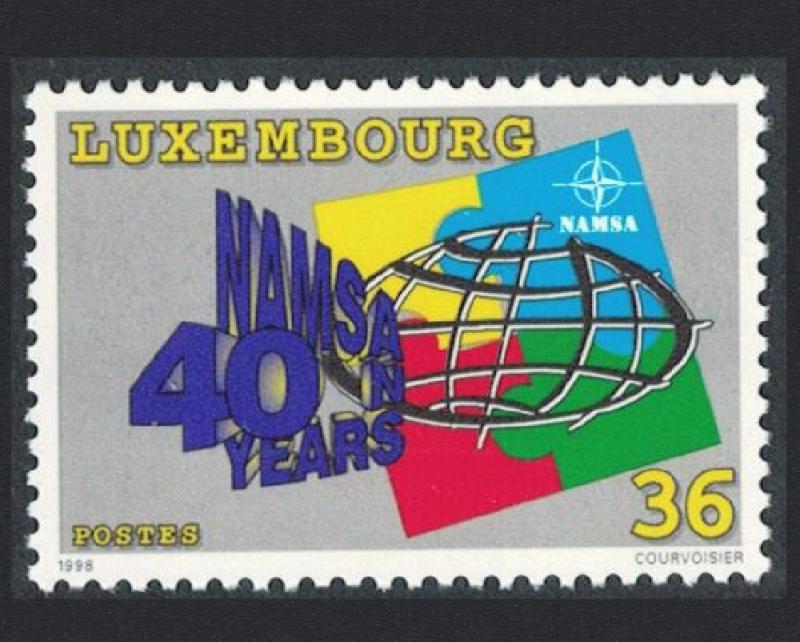 Luxembourg 40th Anniversary of North Atlantic Maintenance and Supply Agency 1v