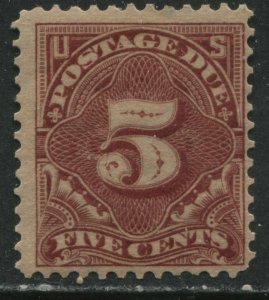 USA 1895 5 cents Postage Due mint o.g. hinged