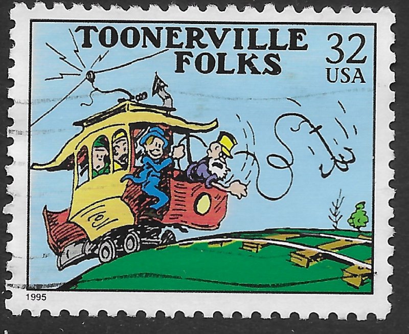US #3000g used.   Toonerville Folks