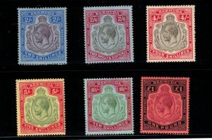 Bermuda #49 - #54 (SG #51b / #55) Very Fine Mint Original Gum Hinged Set