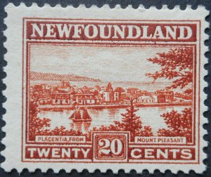 Newfoundland 1924 Twenty Cents SG 161 mint