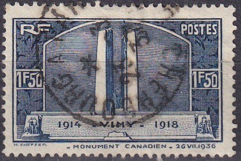 France #312 F-VF Used  CV $9.50 (V4731)