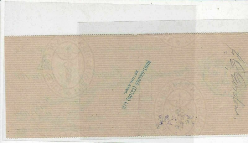 Canada Stamp 1931 Canadian Bank of Commerce Snipe Lake Bank Cheque Ref 26551