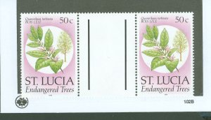 St. Lucia #957c var  Multiple