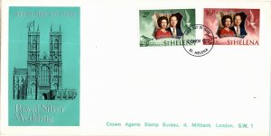 St. Helena, Royalty, Worldwide First Day Cover