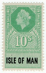 (I.B) Elizabeth II Revenue : Isle of Man 10/-