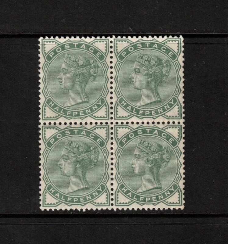 Great Britain #78 Very Fine Never Hinged Block Watermark 30 Perf 14