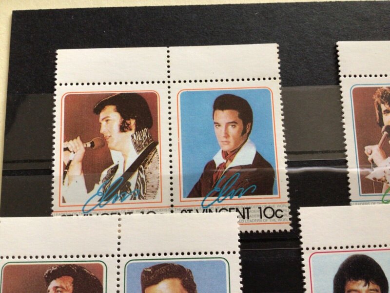 Elvis mint never hinged stamps  A16471