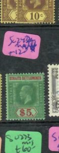 MALAYA STRAITS SETTLEMENTS  (PP1909B) KGV SCRIPT  $5.00    SG 242A  MNH 