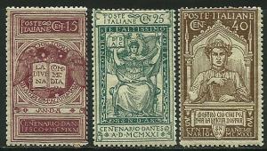 Italy # 133-5, Mint Hinge