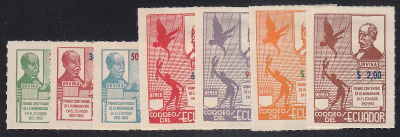 Ecuador - 1952 - SC 563-65,C236-39 - H - 2 complete sets