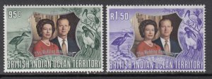 British Indian Ocean Territory 48-49 MNH VF