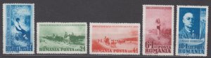 Romania Scott B94-B98 1938 MH