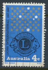 Australia  Sc# 426  Lions International        1967  Used