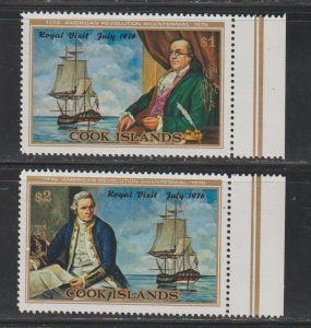 Cook Islands SC  448-9  Mint, Never Hinged