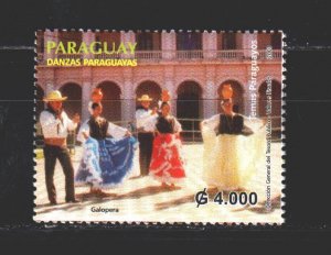 Paraguay. 2003. 4912 from the series. Folk Dances of Paraguay. MNH. 