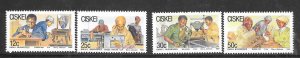 South Africa Ciskei #81-84 MNH 1986 Small Businesses (my5)