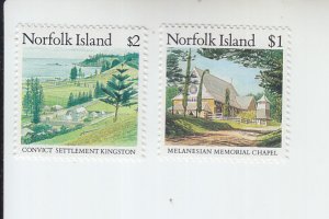 1987 Norfolk Island Scenery   (2)  (Scott 413-14) MNH