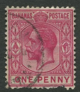 STAMP STATION PERTH Bahamas #50 KGV Definitive Wmk.3 Used CV$0.50