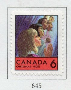 Canada 1969 Christmas Early Issue Fine Mint Hinged 6c. NW-124431