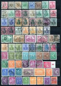 Germany Lot 200+ Stamps 1900-1924 Mixed