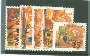 New Zealand #1278-1282 Mint (NH) Single (Complete Set)