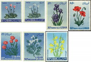 760043 MNH LIBANO 1964 FLORES