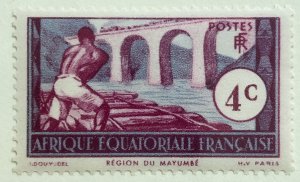 AlexStamps FRENCH EQUATORIAL AFRICA #36 SUPERB Mint 